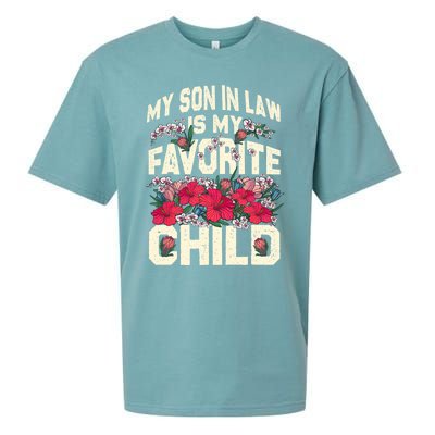 My Son In Law Is My Favorite Child Funny Family Humor Retro Sueded Cloud Jersey T-Shirt