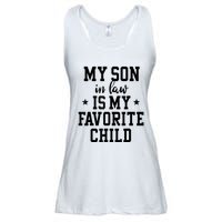 My Son In Law Is My Favorite Child Mother In Law Gifts Mom Ladies Essential Flowy Tank