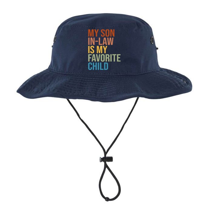 My Son In Law Is My Favorite Child Funny Gift Legacy Cool Fit Booney Bucket Hat