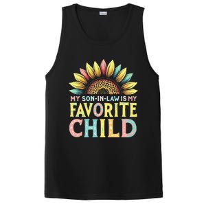 My Son In Law Is My Favorite Child Funny Sunflower PosiCharge Competitor Tank