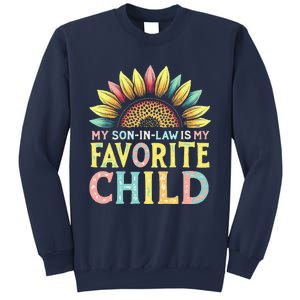 My Son In Law Is My Favorite Child Funny Sunflower Sweatshirt