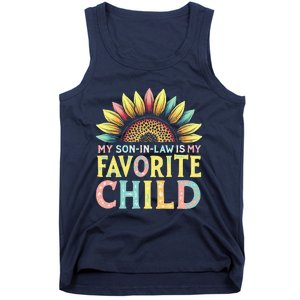 My Son In Law Is My Favorite Child Funny Sunflower Tank Top