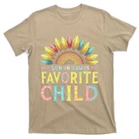 My Son In Law Is My Favorite Child Funny Sunflower T-Shirt