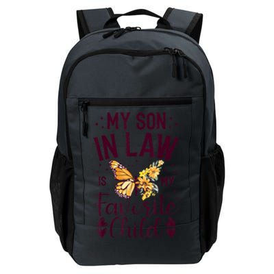 My SoninLaw Is My Favorite Child: Funny Family Merch Daily Commute Backpack