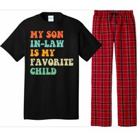 My Son In Law Is My Favorite Child Funny Family Humor Retro Pajama Set