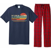 My Son In Law Is My Favorite Child Funny Retro Vintage Pajama Set