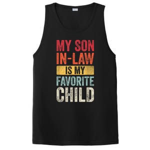 My Son In Law Is My Favorite Child Funny Saying Retro PosiCharge Competitor Tank