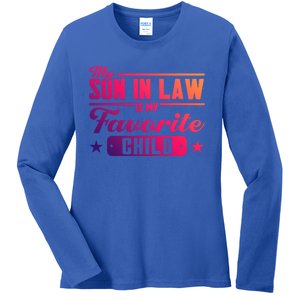 My Son In Law Is My Favorite Family Gift Ladies Long Sleeve Shirt