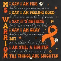 Multiple Sclerosis I Say IM Fine Adult Drive Performance Visor