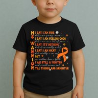 Multiple Sclerosis I Say IM Fine Toddler T-Shirt