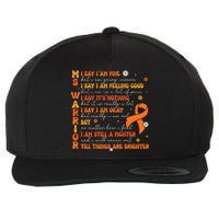 Multiple Sclerosis I Say IM Fine Wool Snapback Cap