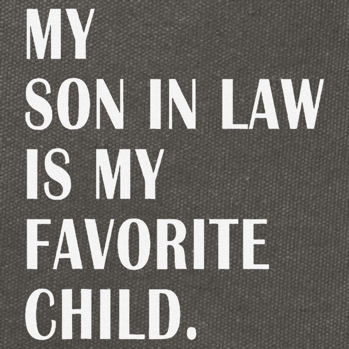 My Son In Law Is My Favorite Child Step Dad & Step Mom Gift Cotton Canvas Backpack