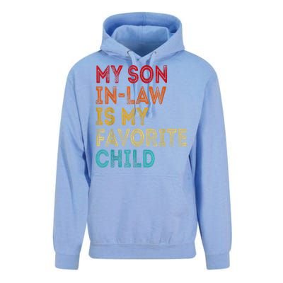 My Son In Law Is My Favorite Child Retro Unisex Surf Hoodie