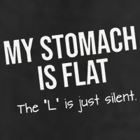 My Stomach Is Flat Cool Comfort Performance Bucket Hat