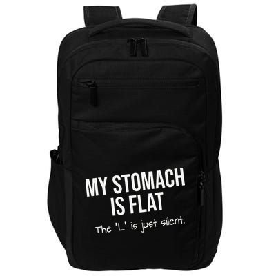 My Stomach Is Flat Impact Tech Backpack