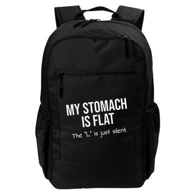 My Stomach Is Flat Backpack