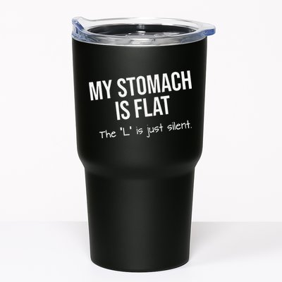 My Stomach Is Flat Tumbler