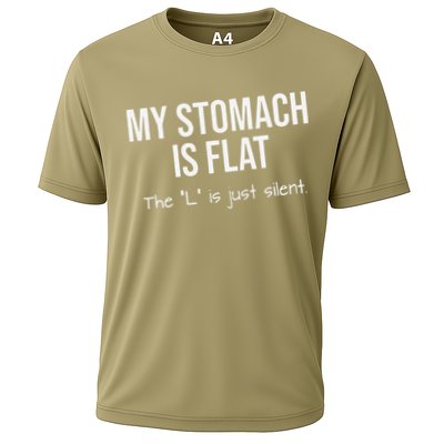 My Stomach Is Flat Cooling Performance Crew T-Shirt