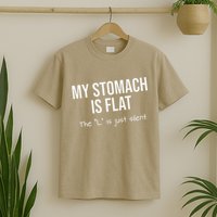 My Stomach Is Flat T-Shirt