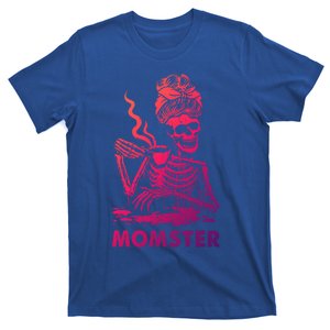 Momster Skeleton Ing Coffee Skeleton Lazy Diy Halloween Gift T-Shirt