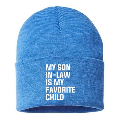 My Son In Law Is My Favorite Child Sustainable Knit Beanie