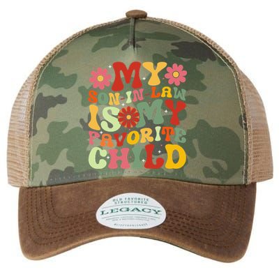 My Son In Law Is My Favorite Child Funny Replaced Daughter Legacy Tie Dye Trucker Hat