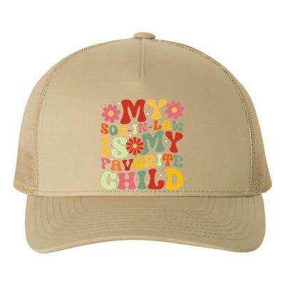 My Son In Law Is My Favorite Child Funny Replaced Daughter Yupoong Adult 5-Panel Trucker Hat