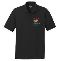 My Son In Law Is My Favorite Child Funny Retro Vintage PosiCharge RacerMesh Polo