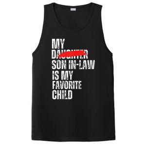 My Son In Law Is My Favorite Child Funny Replaced Daughter PosiCharge Competitor Tank