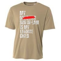 My Son In Law Is My Favorite Child Funny Replaced Daughter Cooling Performance Crew T-Shirt