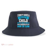 My Son In Law Is My Favorite Child Definitely My Soninlaw Sustainable Bucket Hat
