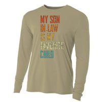 My Soninlaw Is My Favorite Child Family Humor Dad Mom Gift Cooling Performance Long Sleeve Crew