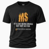 Multiple Sclerosis ItS Like Being Drunk But Not As Fun Performance Shirt