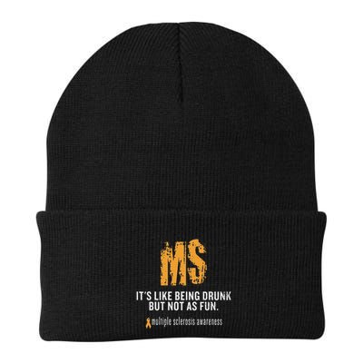 Multiple Sclerosis ItS Like Being Drunk But Not As Fun Beanie
