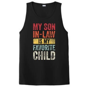 My Son In Law Is My Favorite Child Funny Saying Retro PosiCharge Competitor Tank