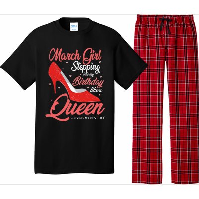 March Stepping into my birthday like a Queen Living Pajama Set