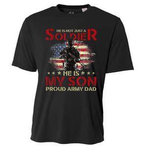 My Son Is A Soldier Proud Army Dad Military Cooling Performance Crew T-Shirt