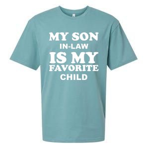 My Son In Law Is My Favorite Child Sueded Cloud Jersey T-Shirt