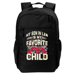 My Son In Law Is My Favorite Child MotherInLaw Mothers Day Daily Commute Backpack