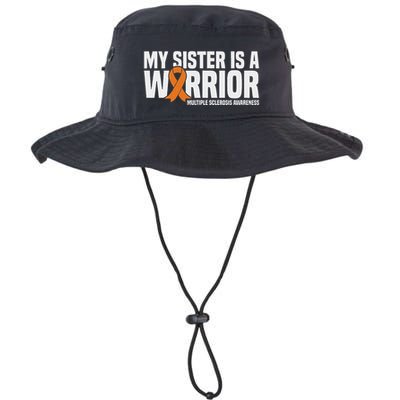 My Sister Is A Warrior Ms Multiple Sclerosis Awareness Bucket Hat