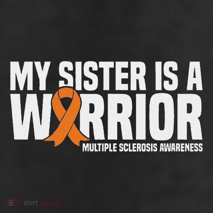 My Sister Is A Warrior Ms Multiple Sclerosis Awareness Trucker Hat