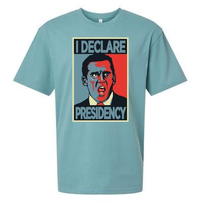 Michael Scott I Declare Presidency Sueded Cloud Jersey T-Shirt