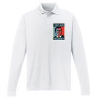 Michael Scott I Declare Presidency Performance Long Sleeve Polo