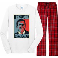 Michael Scott I Declare Presidency Long Sleeve Pajama Set