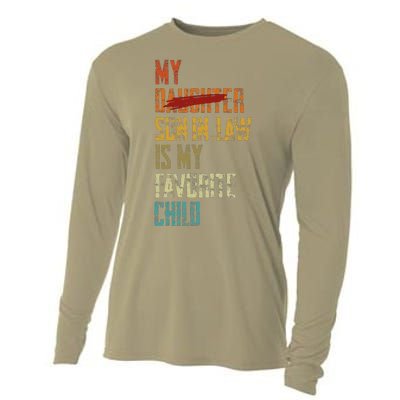 My Son In Law Is My Favorite Child Funny Replaced Daughter Cooling Performance Long Sleeve Crew