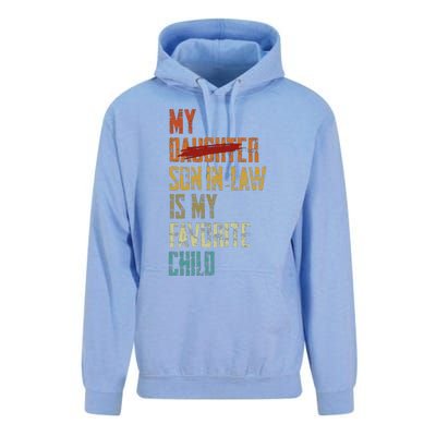 My Son In Law Is My Favorite Child Funny Replaced Daughter Unisex Surf Hoodie