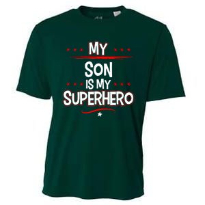 My Son Is My Superhero Cooling Performance Crew T-Shirt