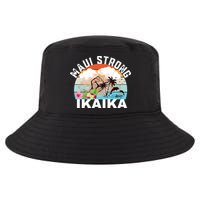 Maui Strong Ikaika Lahaina Banyan Tree Maui Hawaii Shoreline Cool Comfort Performance Bucket Hat
