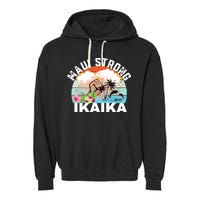 Maui Strong Ikaika Lahaina Banyan Tree Maui Hawaii Shoreline Garment-Dyed Fleece Hoodie
