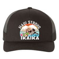 Maui Strong Ikaika Lahaina Banyan Tree Maui Hawaii Shoreline Yupoong Adult 5-Panel Trucker Hat